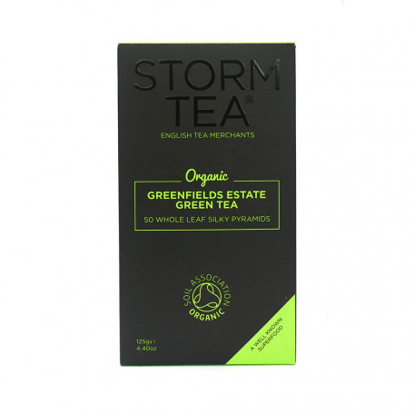 50 Organic Greenfields Estate Green Tea
