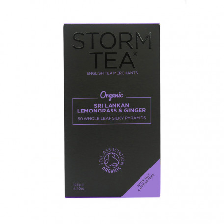 50 Organic Sri Lankan Lemongrass and Ginger