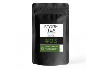 Flavour House, Organic Sencha Green Tea With Elderflower & Raspberry